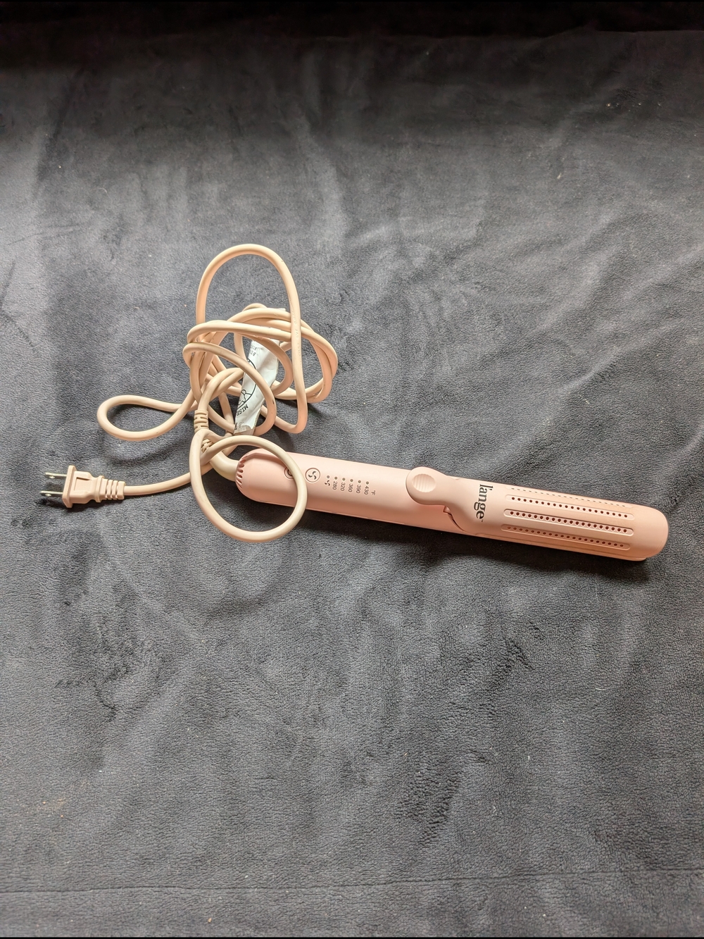 Rose Pink Hair Straightening Brush